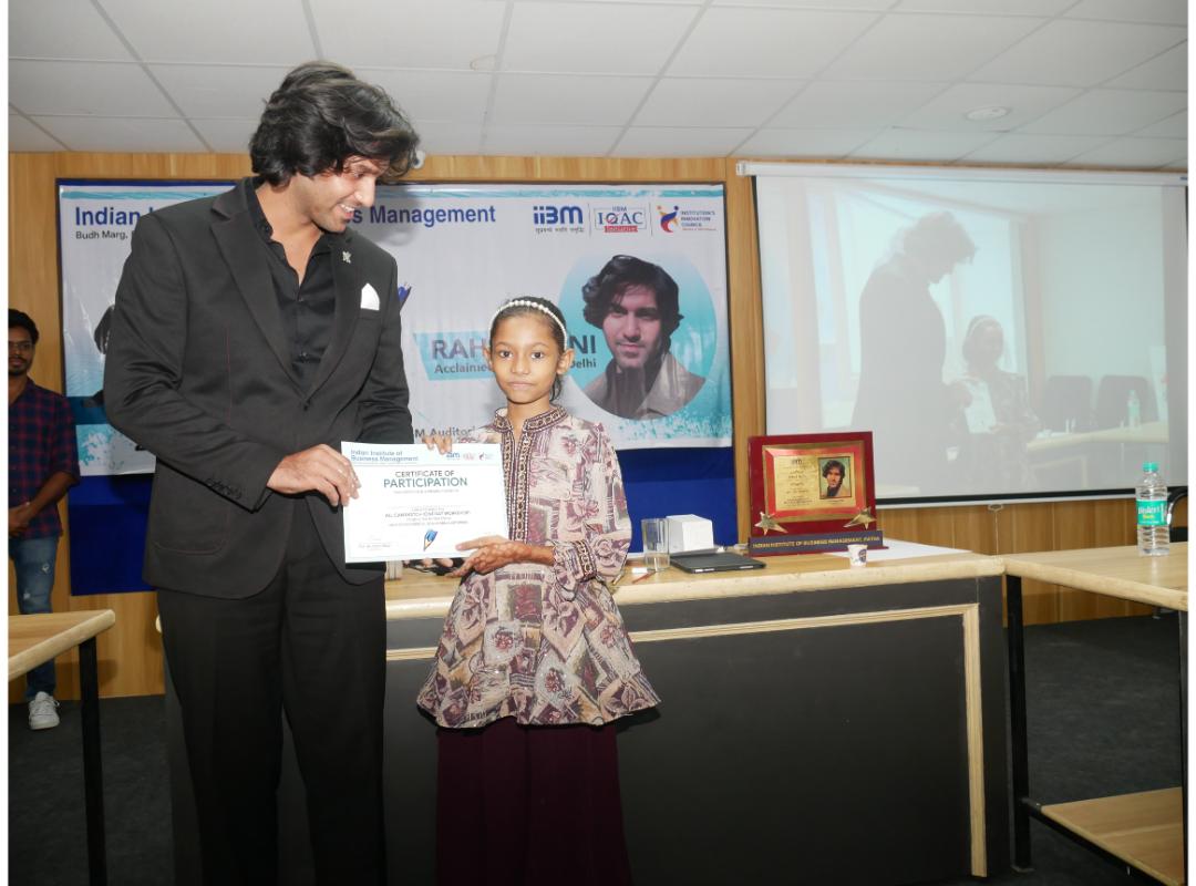 Rahul Soni Conducts “All Can Sketch” Workshop for PGDM, BBA, BCA & MAMC Students at IIBM and ZHI Patna
